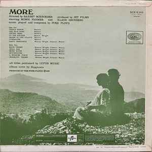 Image of Back Cover of LP - VG/G - PINK FLOYD, Soundtrack From The Film "More" (Columbia; SCX 6346, UK 1969, Flipback Sleeve, Company Inner, First edition of the 1st issue, "Lupus Music" on labels), couple of small feelable scratches,  - 4246023S