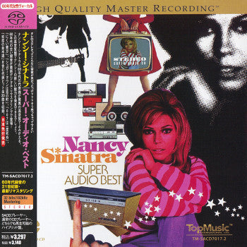 Image of Front Cover of CD - VG+/VG - NANCY SINATRA, Super Audio Best (Top Music International Ltd.; TM-SACD7017.2, Japan 2011, Super Jewel case, SACD Hybrid), with Obi,  - 4236048E