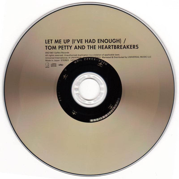 Image of Label Cover of CD - VG+/VG+ - TOM PETTY & THE HEARTBREAKERS, Let Me Up (I've Had Enough) (Geffen Records; UICY-93955, Japan 2009, Card Sleeve), ,  - 4236049E