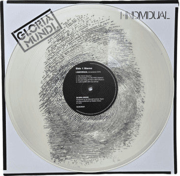 Image of Label Cover of LP - EX/EX - GLORIA MUNDI, I, Individual (Antenna Records; GM001, UK 2026, Inner and 2 Inserts, 180g Clear Vinyl), ,  - 4126491E
