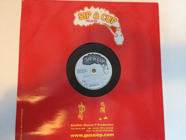 Image of Front Cover of 10" - VG+/VG+ - JAH MASON / GUSSIE P & DIGITAL ENGLISH, As The Wind Blows / 52nd Lennix Rock (Sip A Cup Records; SIP10019, UK 2001), ,  - 4216220C