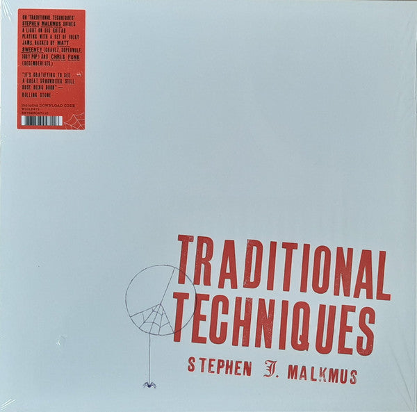 Image of Front Cover of LP - VG+/EX - STEPHEN J. MALKMUS, Traditional Techniques (Domino; WIGLP471X, Europe 2020, Insert), ,  - 4126408E