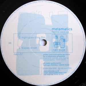 Image of Back Cover of 12" - VG/VG - METAMATICS, Colmic Zeus EP (Neo Ouija; neo 01, UK 2000, Company Sleeve), light marks one side. few creases to sleeve - minor,  - 4246063S