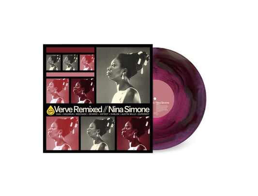 Image of Front Cover of LP - NEW/NEW - NINA SIMONE, Verve Remixed // Nina Simone (Verve; 6130467, Europe 2026, Colour Blend Vinyl), , Verve Remixed // Nina Simone arrives as an exciting contribution to the groundbreaking series. This album celebrates Simone�s enduring influence through the lens of today�s top DJs and producers. Solomun, Mochakk, DESIREE, Supershy, HAAi, dublon, Antdot and Austin Millz unite on this single record, each track honoring the power of her original recordings while opening them up