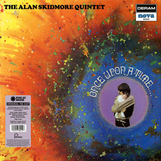 Image of Front Cover of LP - NEW/NEW - THE ALAN SKIDMORE QUINTET, Once Upon A Time (British Jazz Explosion) (Fontana; 5780419, Europe 2026 Reissue, 4 Page Insert, Black Vinyl), , This new edition was mastered at Abbey Road using high definition 24bit/192kHz audio files, copied directly from the original stereo analogue master tapes, images of which are included in the package alongside new sleeve notes written by author, compiler and documentary maker Tony Higgins, who also acts as Executive Producer for Un