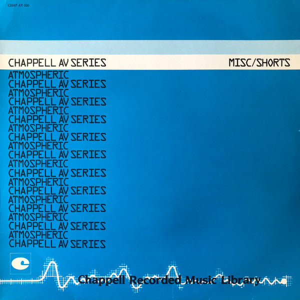Image of Front Cover of LP - VG/VG+ - VARIOUS, Atmospheric - Misc/Shorts (Chappell; CHAP AV 020, UK 1986), ,  - 4246130S