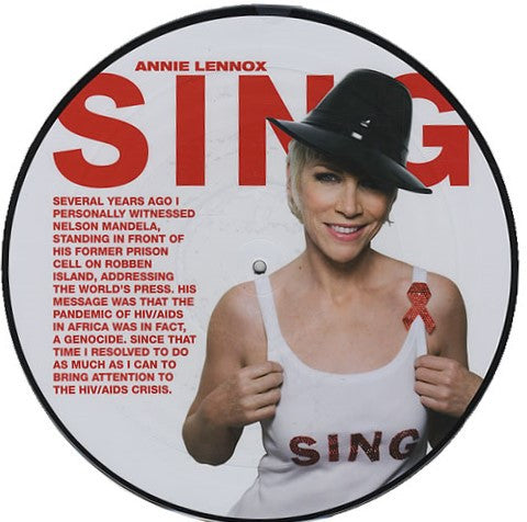 Image of Front Cover of LP - /EX - ANNIE LENNOX, Sing (Sony BMG Music Entertainment; 88697284291, UK 2008, Picture Disc), ,  - 4226070E