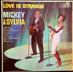 Image of Front Cover of LP - G+/VG - MICKEY & SYLVIA, Love Is Strange (RCA Camden; CDN-5133, UK 1965), Light marks. Creasing on sleeve. Writing on back of sleeve. Ringwear.,  - 4246166S