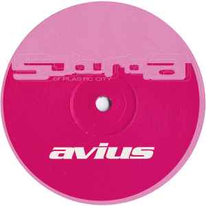 Image of Back Cover of 12" - VG/VG - AVIUS, Apfelsine (Plastic City Suburbia; PLAS 005-6, Germany 1995, Company Sleeve), light marks only. plastic city promo sleeve,  - 4246208S