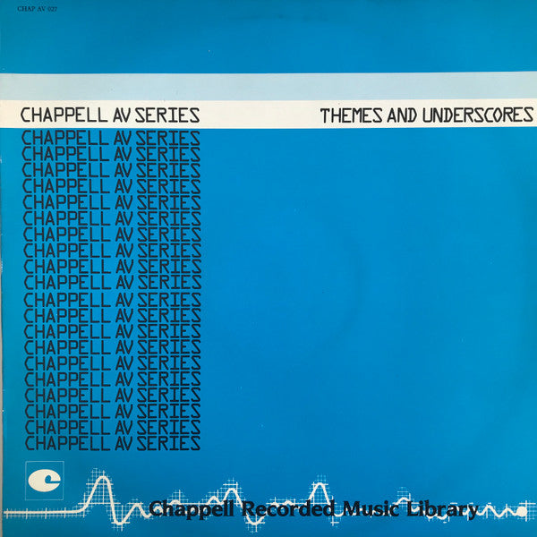 Image of Front Cover of LP - VG/VG+ - FRANK MCDONALD / TERRY DEVINE-KING, Electronic Themes & Underscores (Chappell; CHAP AV 027, UK 1987), ,  - 4246164S