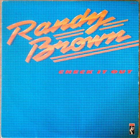 Image of Front Cover of LP - VG/VG - RANDY BROWN, Check It Out (Stax; MPS-8512, US 1981), ,  - 4246149S