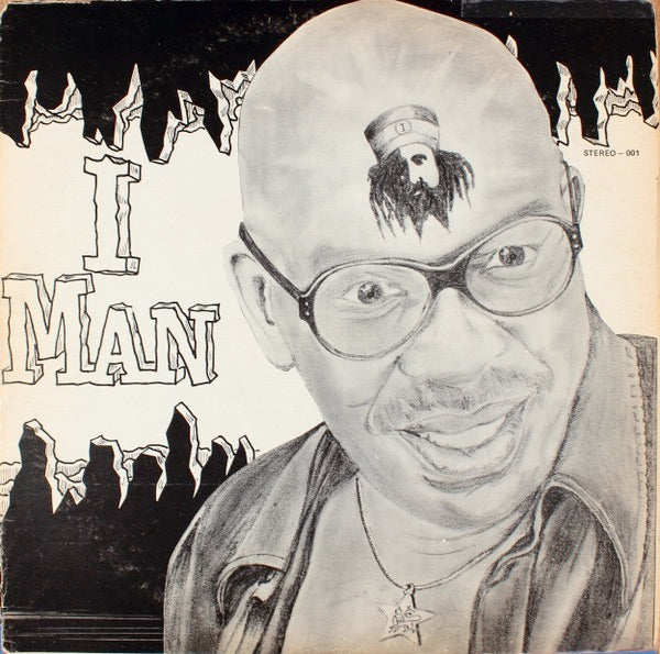 Image of Front Cover of LP - G/VG+ - LORD MELODY, I Man (Charlie's Records; EM 001, US 1978), A couple of hairlines; orange label rather than white. Lots of wear on sleeve, splits.,  - 4216244C