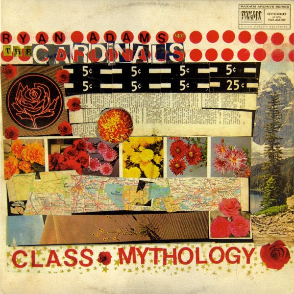 Image of Front Cover of 7" - EX/M - RYAN ADAMS & THE CARDINALS, Class Mythology (Pax Americana Record Company; PAX-AM 009, US 2011, Gatefold, RSD 2011. Yellow & Orange Vinyl), Still SEALED In Shrinkwrap,  - 4216250C