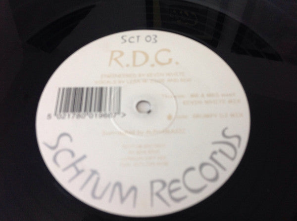 Image of Front Cover of 12" - /VG - R.D.G., R.D.G. (Schtum Records; SCT03, UK 1995, Plain Sleeve), ,  - 4226145E