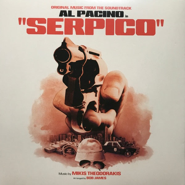 Image of Front Cover of LP - EX/VG+ - MIKIS THEODORAKIS, Serpico (Original Music From The Soundtrack) (Wewantsounds; WWSLP30, Worldwide 2020 Reissue, Gatefold), Still In Opened Shrinkwrap With Hype Sticker,  - 4216307C