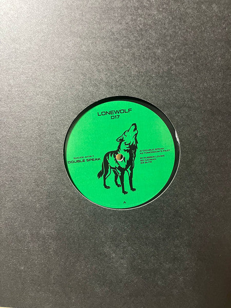 Image of Front Cover of 12" - /VG+ - SUICIDE AFTR 7, Double Speak (Lonewolf; 017, UK 2025), ,  - 4246241S