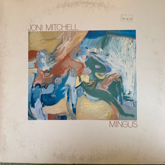 Image of Front Cover of LP - G+/VG - JONI MITCHELL, Mingus (Asylum Records; 5E-505, US 1979, Gatefold, CSM), Worn sleeve with ring wear.,  - 3116203C