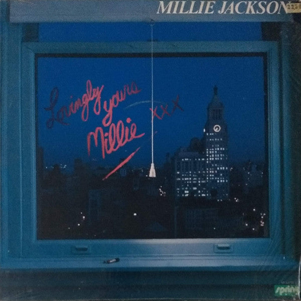 Image of Front Cover of LP - EX/EX - MILLIE JACKSON, Lovingly Yours (Spring Records; SP-1-6712, US 1976), ,  - 4246181S