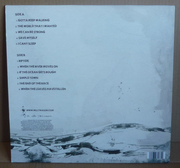 Image of Back Cover of LP - EX/VG+ - WILLY MASON, If The Ocean Gets Rough (Virgin; V3029, UK 2007, Inner), ,  - 4216227C
