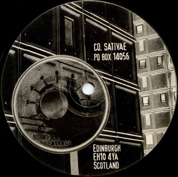Image of Back Cover of 12" - /G - JUSTIN BERKOVI, Exploit Your I/O (Drought Records; 006, UK 1998), Extensive and heavily hairlined. Plays better than it looks with surface noise in quiet sections.,  - 4216331C