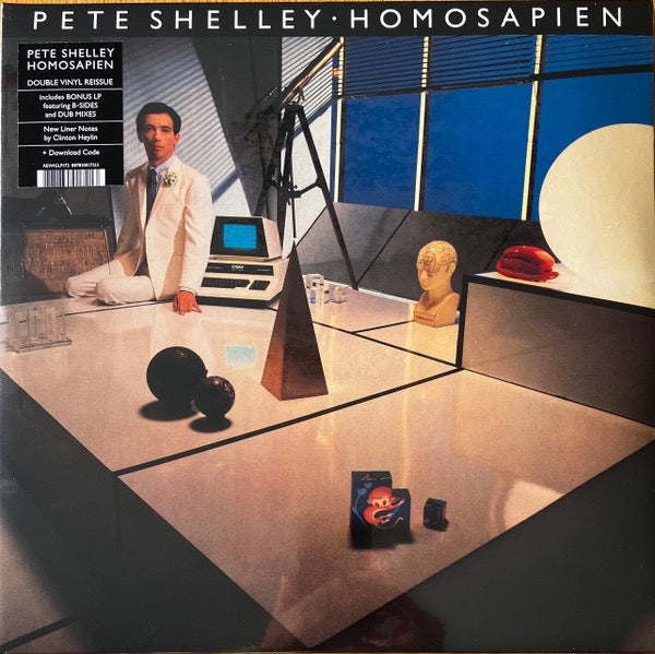 Image of Front Cover of 2xLP - VG+/VG+ - PETE SHELLEY, Homosapien (Domino; REWIGLP172, UK & Europe 2025 Reissue, Gatefold, Insert, Buzzcocks), ,  - 4216316C