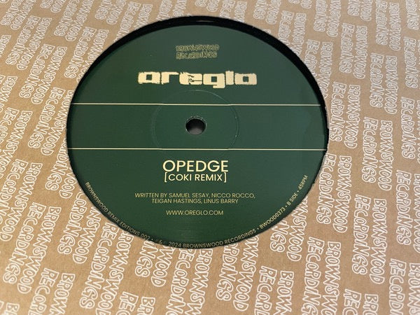 Image of Back Cover of 12" - EX/EX - OREGLO, Levels / Opedge (Brownswood Recordings; BWOOD0373, UK 2024, Die Cut Company Sleeve), ,  - 4216338C