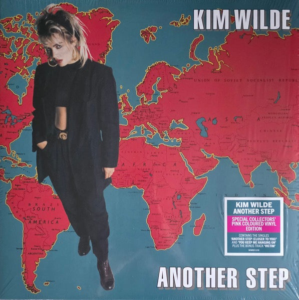 Image of Front Cover of LP - EX/EX - KIM WILDE, Another Step (Demon Records; DEMREC1239, Worldwide 2026 Reissue, Inner, Pink Vinyl), Still In Opened Shrinkwrap With Hype Sticker,  - 4216326C