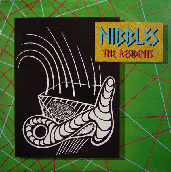 Image of Front Cover of LP - VG/VG - THE RESIDENTS, Nibbles (Virgin; VR3, UK 1979), Edge Wear Ring Wear, Stickered Sleeve, Sticker Damage,  - 4246228S