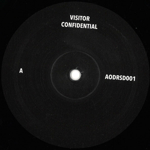 Image of Front Cover of 12" - /VG+ - VISITOR, Confidential (Art Of Dark; AODRSD001, Germany 2020, e, Inner), yellow inner,  - 4246292S