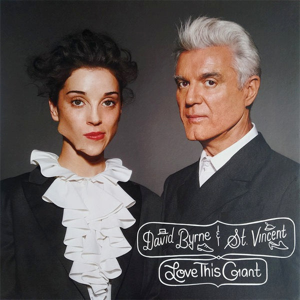 Image of Front Cover of LP - VG+/VG - DAVID BYRNE & ST. VINCENT, Love This Giant (4AD; CAD3231, UK 2012, Gatefold, Inner, No CD), ,  - 4216232C