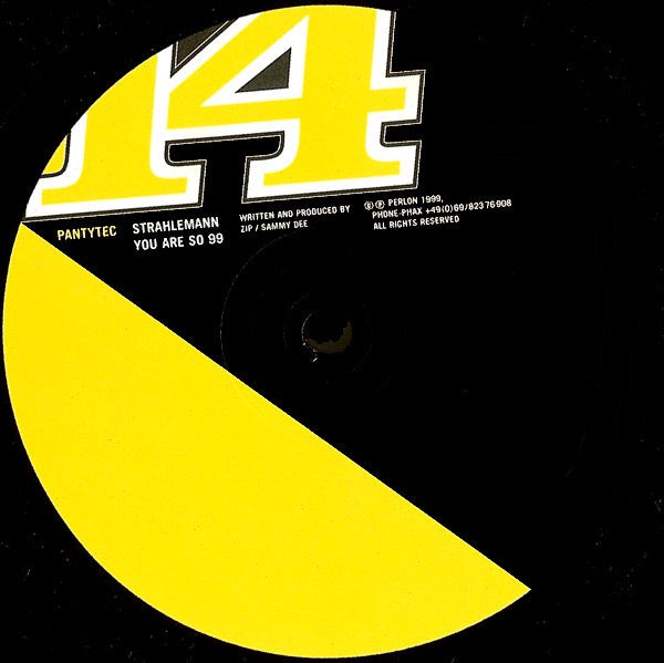 Image of Front Cover of 12" - G+/G - PANTYTEC, A Glimpse (Perlon; PERL 14, Germany 1999, Die Cut Company Sleeve), Sleeve heavily marked and battered with some biro handwriting on it. Heavilu hairlined across both sides of disc with various scuffs as well, plays with light surface noise., A1		StrahlemannA2		You Are So 99B1		Instant OrientB2		A Glimpse - 4216341C