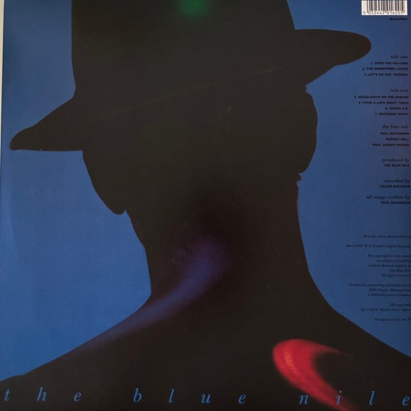 Image of Back Cover of LP - NEW/NEW - THE BLUE NILE, Hats (Confetti Records; BLUELP002, UK 2024 Reissue), ,  - 4216356C