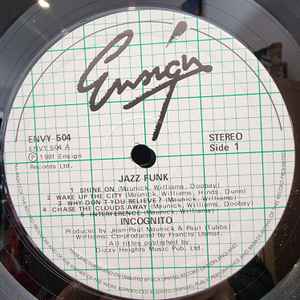 Image of Label Cover of LP - VG+/VG+ - INCOGNITO, Jazz Funk (Ensign; ENVY 504, UK 1981), Sleeve in shrinkwrap (opened).,  - 4246281S
