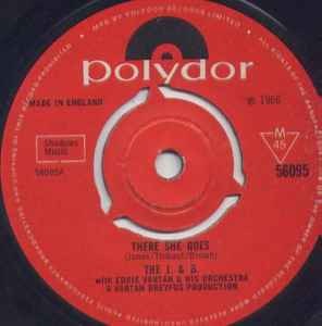 Image of Front Cover of 7" - /G - THE J. & B., There She Goes / Wow! Wow! Wow! (Polydor ; 56095, UK 1966, Plain Sleeve), Heat Damage Causes The Needle To Wobble On The Intro Of Both Sides - Plays Through,  - 4226101E