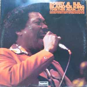 Image of Back Cover of LP - VG/VG+ - BOBBY BLAND & B.B. KING, Together Again...Live (Impulse!; IMPL 8027, UK 1976), Ringwear on sleeve.,  - 4246284S