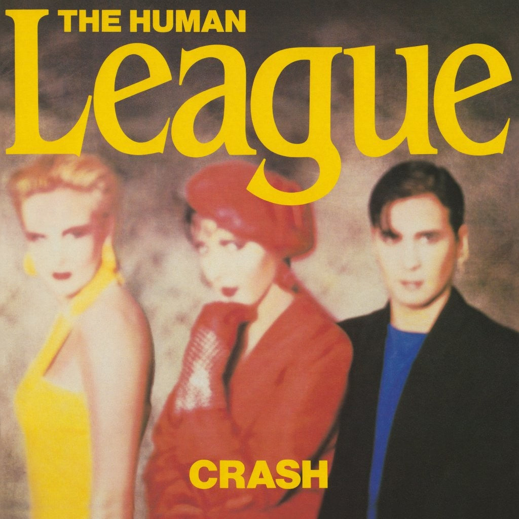 Image of Front Cover of LP - NEW/NEW - HUMAN LEAGUE, Crash (Thousand Club) (Fontana; 8854488, UK 2026 Reissue, Limited Edition 180g Black Vinyl), , Celebrating its 40th Anniversary, The Human League’s ‘Crash’ returns to the start with an all-analogue vinyl pressing. This is the album that saw the Sheffield electronic pioneers join forces with legendary Minneapolis producers Jimmy Jam & Terry Lewis, bringing an R&B edge to the band’s distinctive sound. - 9419118C