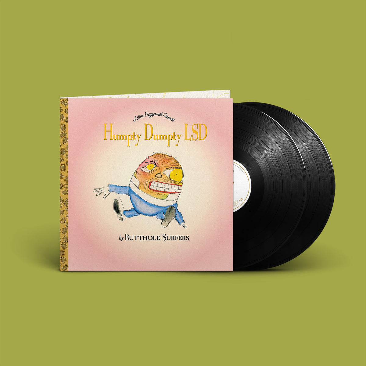 Image of Front Cover of 2xLP - NEW/NEW - BUTTHOLE SURFERS, Humpty Dumpty LSD (2026 Remaster) (Matador Records; OLE2061LP, UK 2026 Reissue, Gatefold, Black Vinyl), , Originally released in 2002, this collection gathers the Butthole Surfers' experimental mid-1980s recordings and rarities across two LPs. - 9419157C