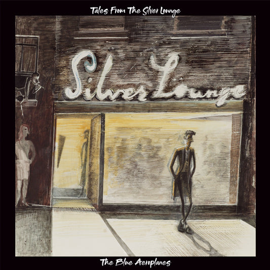 Image of Front Cover of CD - NEW/NEW - THE BLUE AEROPLANES, Tales From The Silver Lounge (Art Star; ASCD10, UK 2026), , The Bristol band’s 14th studio album takes inspiration from overheard conversations in a fictional café-bar, pairing guitar-driven alternative rock with Gerard Langley’s distinctive spoken-word vocals. - 9419177C
