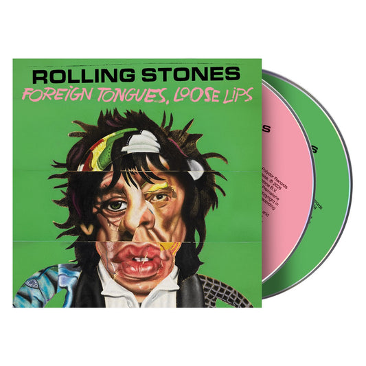 Image of Front Cover of 2xCD - NEW/NEW - THE ROLLING STONES, Foreign Tongues, Loose Lips (Polydor; 6126327, UK 2026, Limited Deluxe Edition), , Deluxe edition of The Rolling Stones album Foreign Tongues, with five additional Loose Lips recordings including collaborations with Steve Winwood and Courtney Pine. Original studio album on CD1 and five new tracks on CD2. - 9419185C