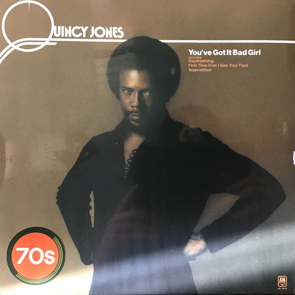 Image of Front Cover of LP - VG+/VG+ - QUINCY JONES, You've Got It Bad Girl (Verve Records; 00602475385622, Worldwide 2025 Reissue, Gold Vinyl), Still In Opened Shrinkwrap,  - 4246199S