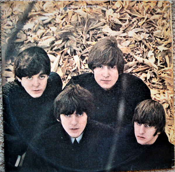Image of Back Cover of LP - G+/VG+ - THE BEATLES, Beatles For Sale (Parlophone with One Box EMI; PCS 3062, UK 1969 Reissue, Laminated Gatefold Sleeve with Flipbacks, YEX 141 with 2 overprinted on the 1), Edge wear, scuffs, laminate creasing. Clean disc. ,  - 4246339S