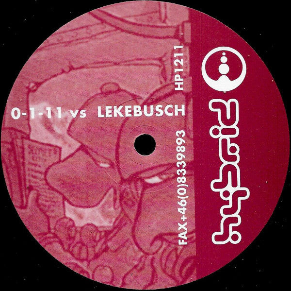 Image of Front Cover of 12" - /VG - 0-1-11 VS. LEKEBUSCH, Descent (H. Productions; HP1211, Sweden 1999), , A1		DescentA2		V2.0B1		V1.5B2		D�rive - 4216400C