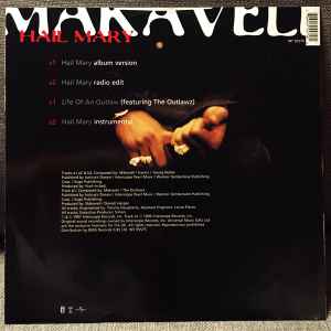 Image of Back Cover of 12" - VG/VG+ - MAKAVELI, Hail Mary (Interscope Records; INT 95575, UK 1997), Light marks only. Light wear to sleeve with ringwear.,  - 4226240E