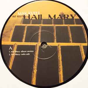 Image of Label Cover of 12" - VG/VG+ - MAKAVELI, Hail Mary (Interscope Records; INT 95575, UK 1997), Light marks only. Light wear to sleeve with ringwear.,  - 4226240E