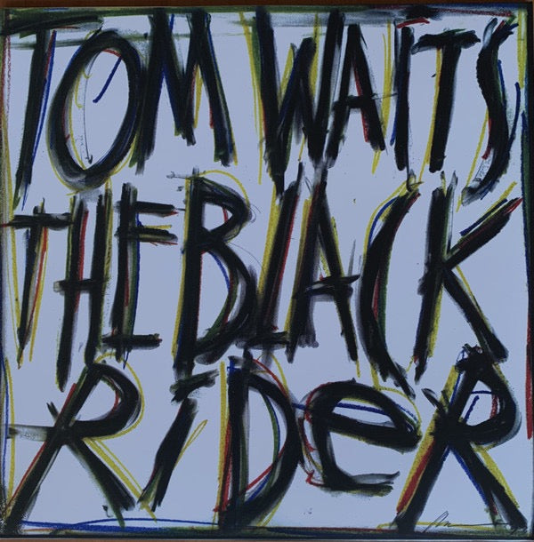 Image of Front Cover of LP - NEW/NEW - TOM WAITS, The Black Rider (Island Records; 00602448894885, Europe 2023 Reissue), , 2023 marks 30 years since Tom Waits release 'The Black Rider'. Originally released in 1993 on Island Records, 'The Black Rider' is Tom Waits' 12th studio album. 'The Black Rider' is a musical comedy/horror collaboration between artists: Robert Wilson (director/designer) writer/Beat guru, William S. Burroughs (text) and Tom Waits and Kathleen Brennan (music). Not a cast album, this Islan