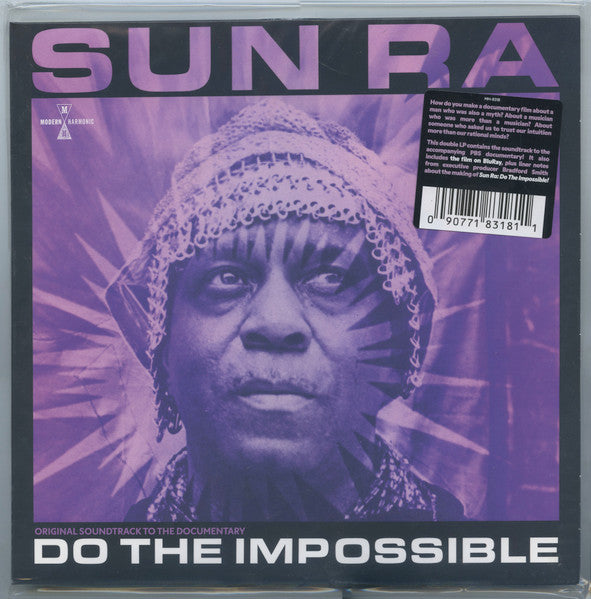 Image of Front Cover of 2xLP - EX/EX - SUN RA, Do The Impossible: Original Soundtrack To The Documentary (Modern Harmonic; MH-8318, US 2026, With DVD), ,  - 4226254E