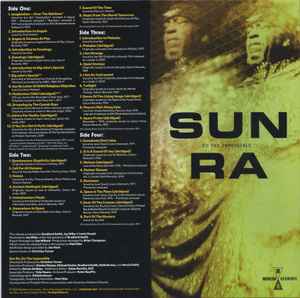 Image of Back Cover of 2xLP - EX/EX - SUN RA, Do The Impossible: Original Soundtrack To The Documentary (Modern Harmonic; MH-8318, US 2026, With DVD), ,  - 4226254E
