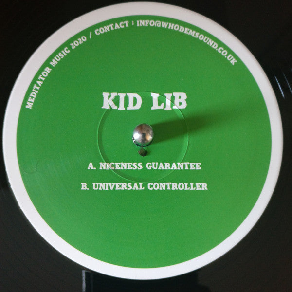 Image of Front Cover of 12" - /VG+ - KID LIB, Niceness Guarantee / Universal Controller (Meditator Music; MEDITATOR016, UK 2020), ,  - 4216476C