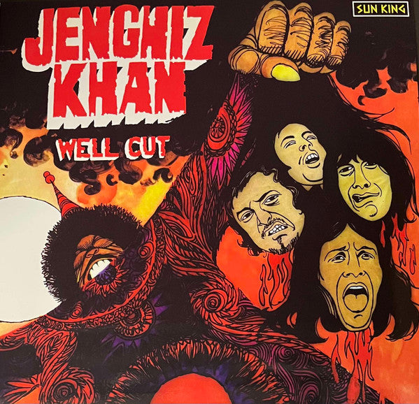 Image of Front Cover of LP - VG+/VG+ - JENGHIZ KHAN, Well Cut (Sun King; SUN 7, Europe 2024 Reissue), ,  - 4246384S