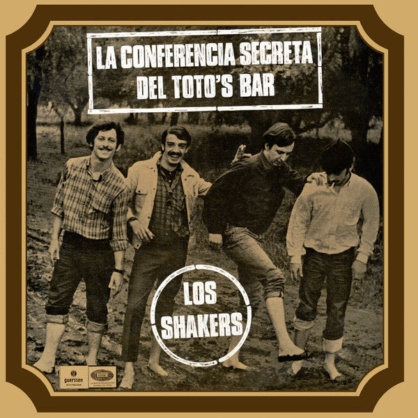 Image of Front Cover of LP - VG+/VG+ - LOS SHAKERS, La Conferencia Secreta Del Toto's Bar (Guerssen; GUESS162, Spain 2020 Reissue, Insert, With Obi), ,  - 4246387S